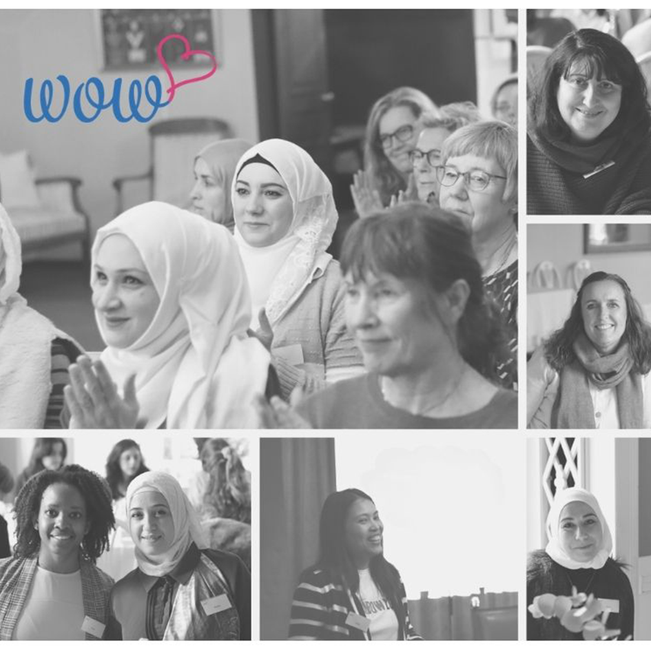Kollage av kvinnor i WOWs projekt