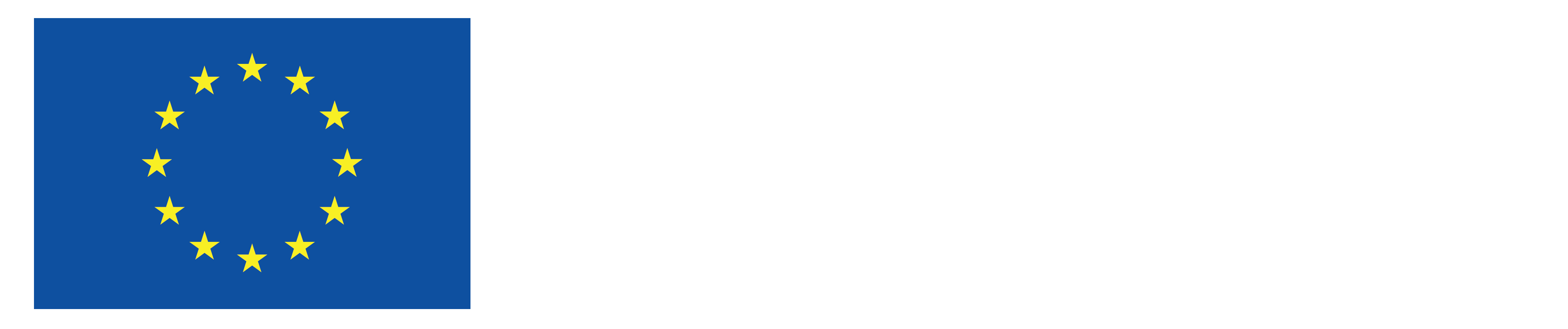 Medfinansieras av Europeiska unionen vit