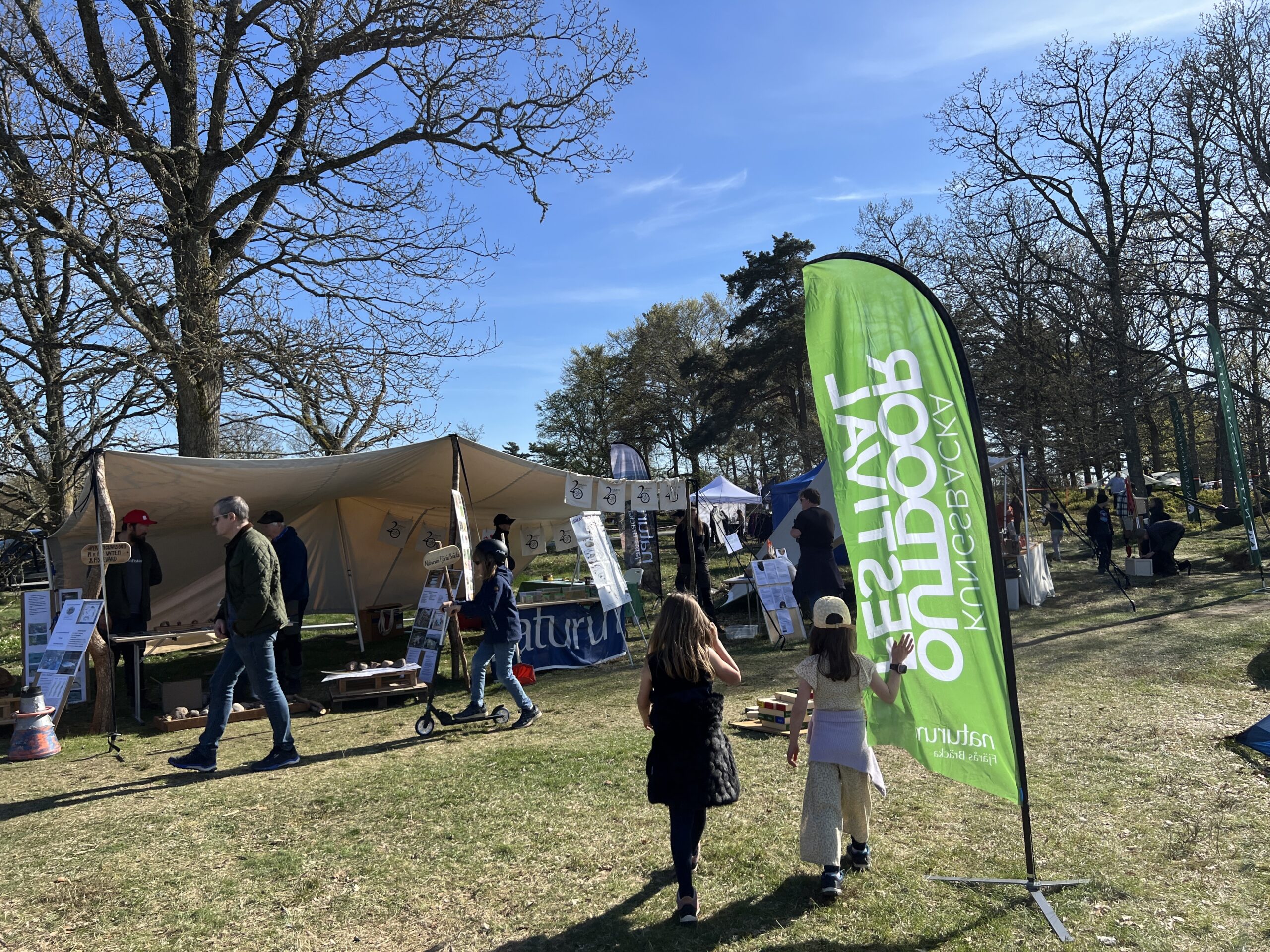 Kungsbacka Outdoor Festival beachflag
